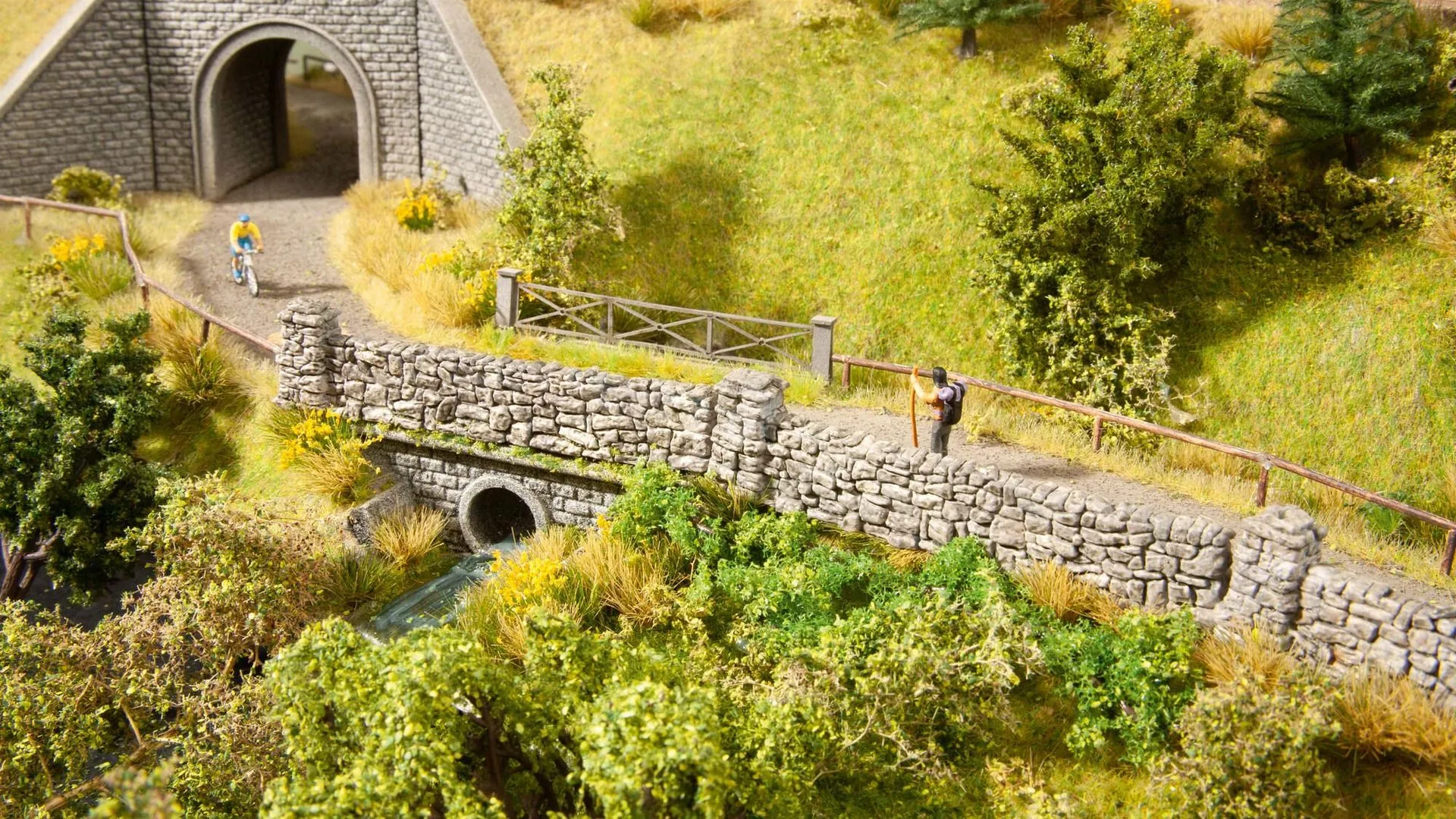 Noch 13170 - Bruchsteinmauer H0 1:87