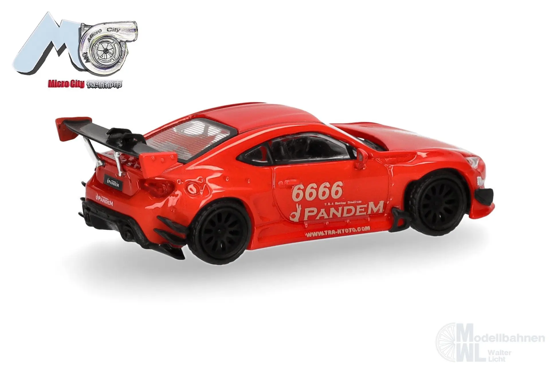 Herpa 87MC000074 - Toyota GT86, rot H0 1:87