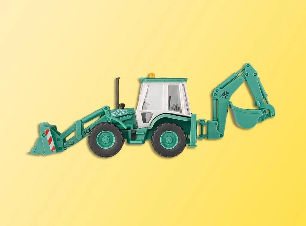 Kibri 15217 - Baggerlader JCB 4CX 4x4x4 SchwarzBau H0 1:87