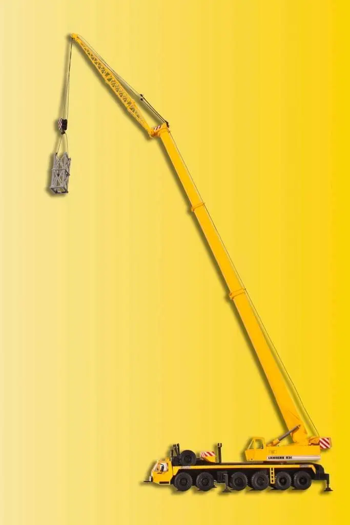 Kibri 13012 - LIEBHERR Teleskopkran 1120 mit Gitterspitze H0 1:87
