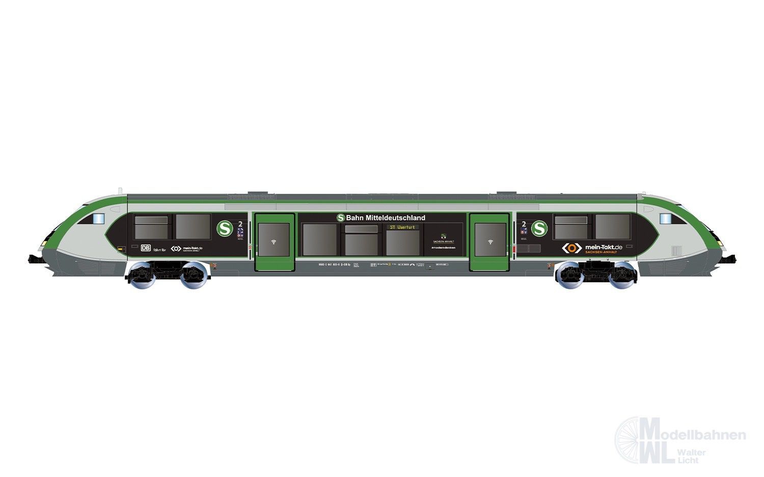 Arnold 2685 - Triebwagen BR 641 S-Bahn Mitteldeutschland Ep.VI N 1:160