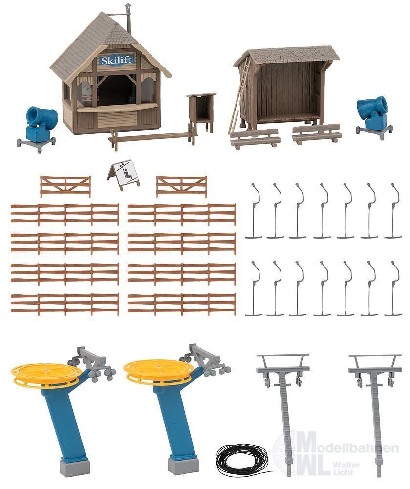 Faller 134003 - Schlepplift mit Kiosk H0 1:87