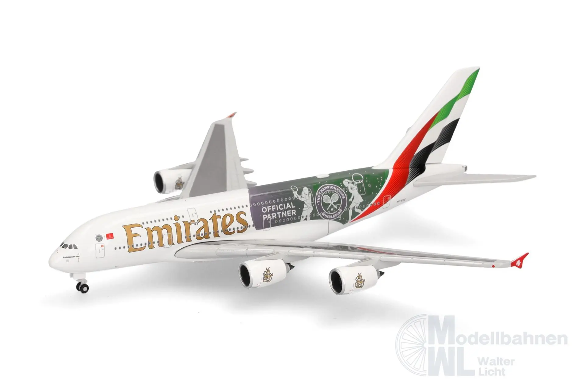 Herpa 538664 - Airbus A380 Emirates Wimbledon 1:500