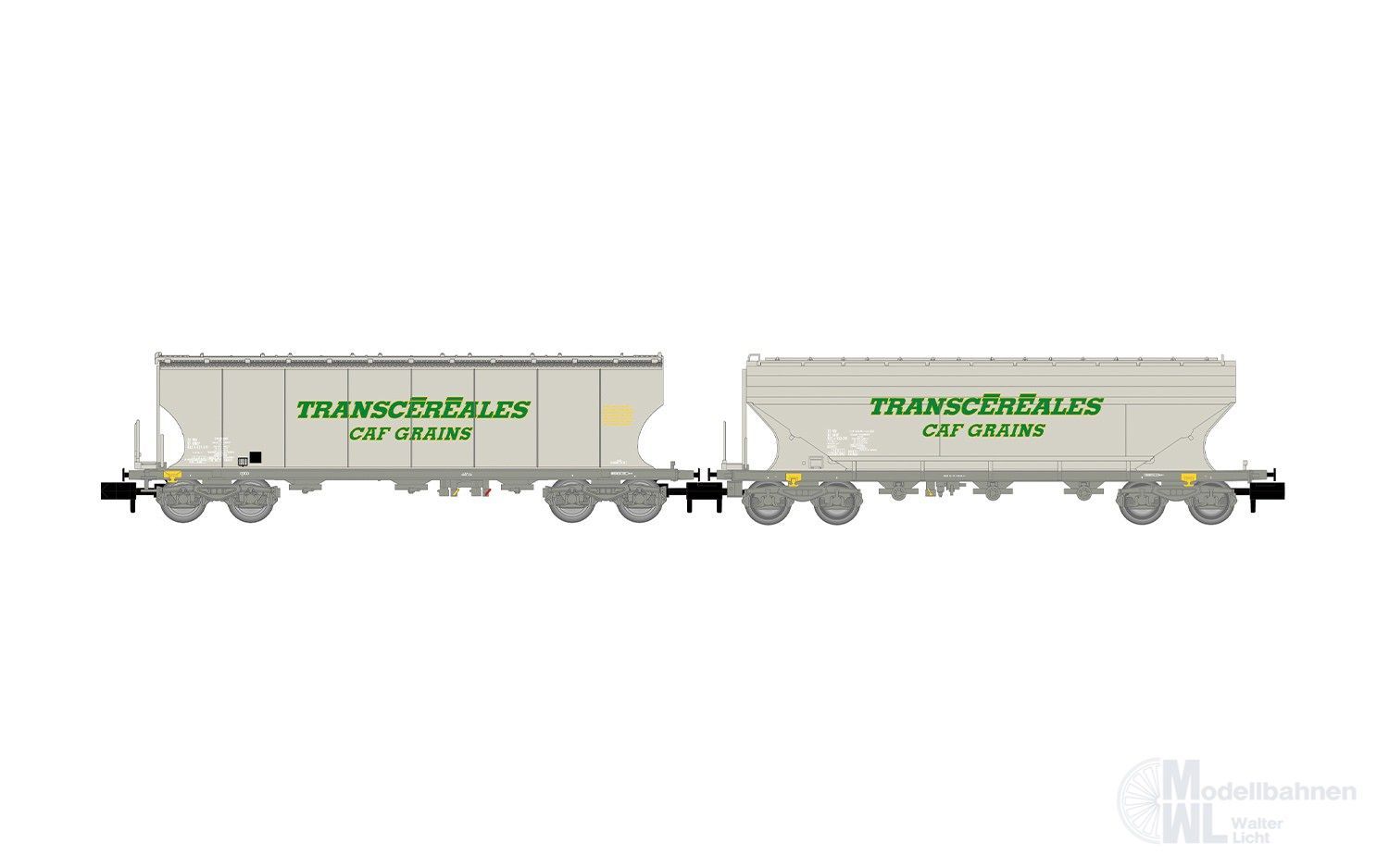 Arnold 6732 - Getreidesilowagen-Set SNCF Ep.IV/V 2.tlg. N 1:160