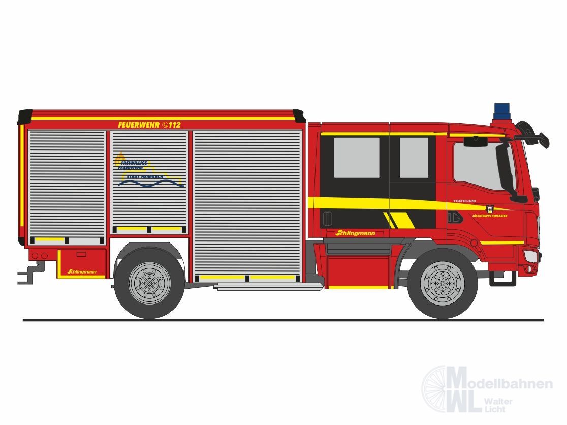 Rietze 72969 - Schlingmann Varus MAN HLF FW Heimbach H0 1:87