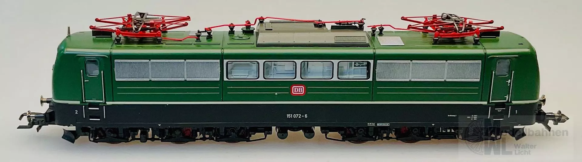 Roco 63639 - Roco - E-Lok BR 151 072-6 DB Ep.IV grün H0/GL