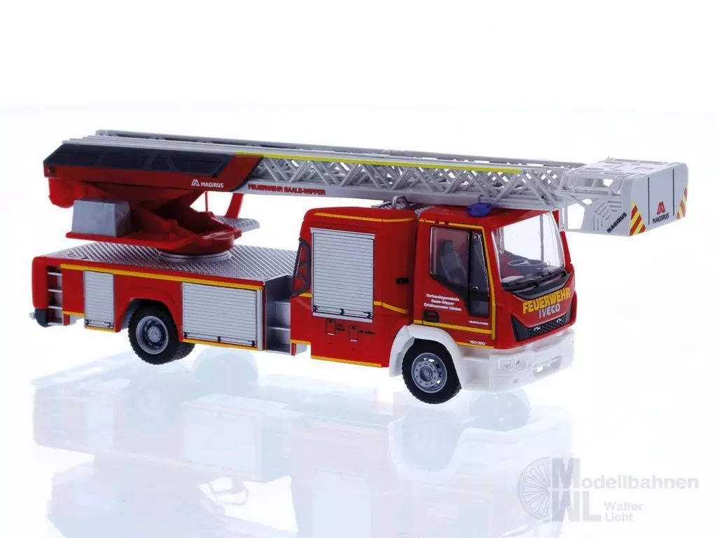 Rietze 68497 - Magirus DLK ´18 FW Saale-Wipper H0 1:87
