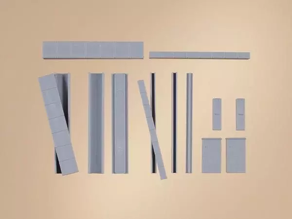 Auhagen 41620 - Kabelkanäle und Schaltkästen H0 1:87