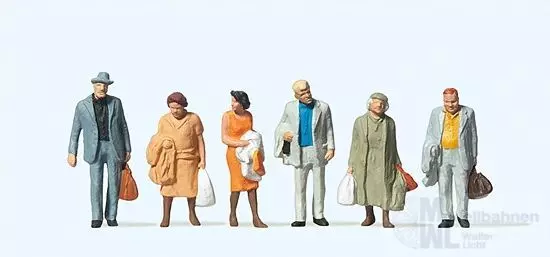 Preiser 14027 - Reisende H0 1:87