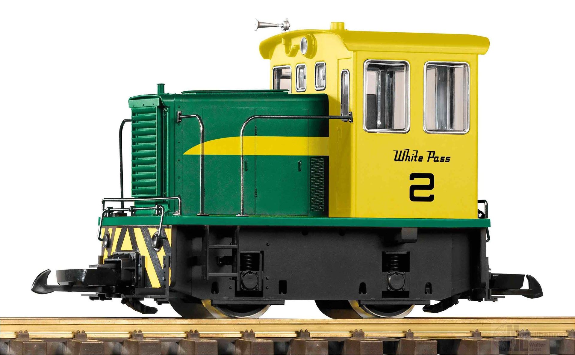 Piko 38514 - Diesellok GE 25-Ton WP&YR SPUR G 1:22,5 Batteriebetrieb/Sound