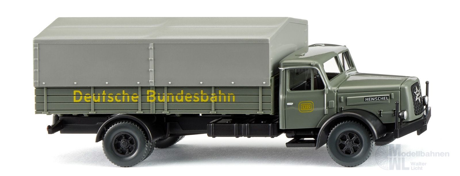 Wiking 041501 - Pritschen-Lkw Henschel HS 140 DB H0 1:87