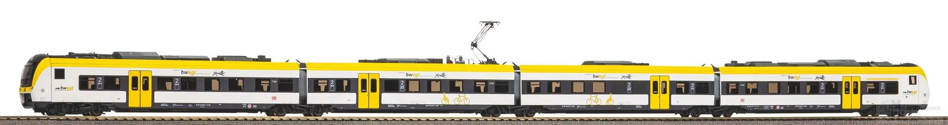 Piko 21752 - Triebzug BR 440 DB Ep.VI bwegt 4.tlg. H0/GL