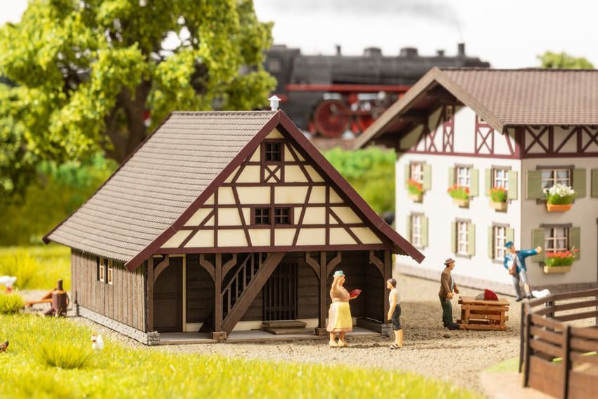 Noch 66716 - Remise H0 1:87 Noch 66716 - Remise H0 1:87