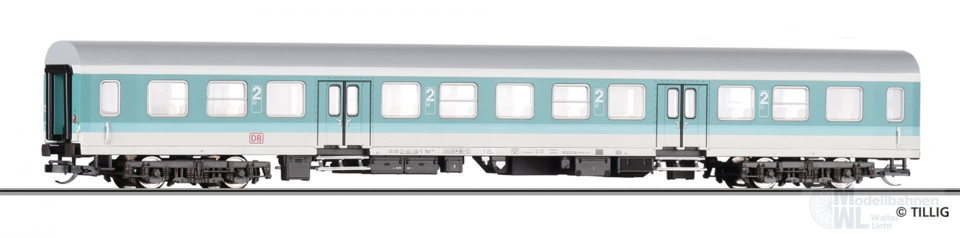 Tillig 12604 - Personenwagen DB AG Ep.V 2.KL. By 438 Bauart Halberstatdt TT 1:120