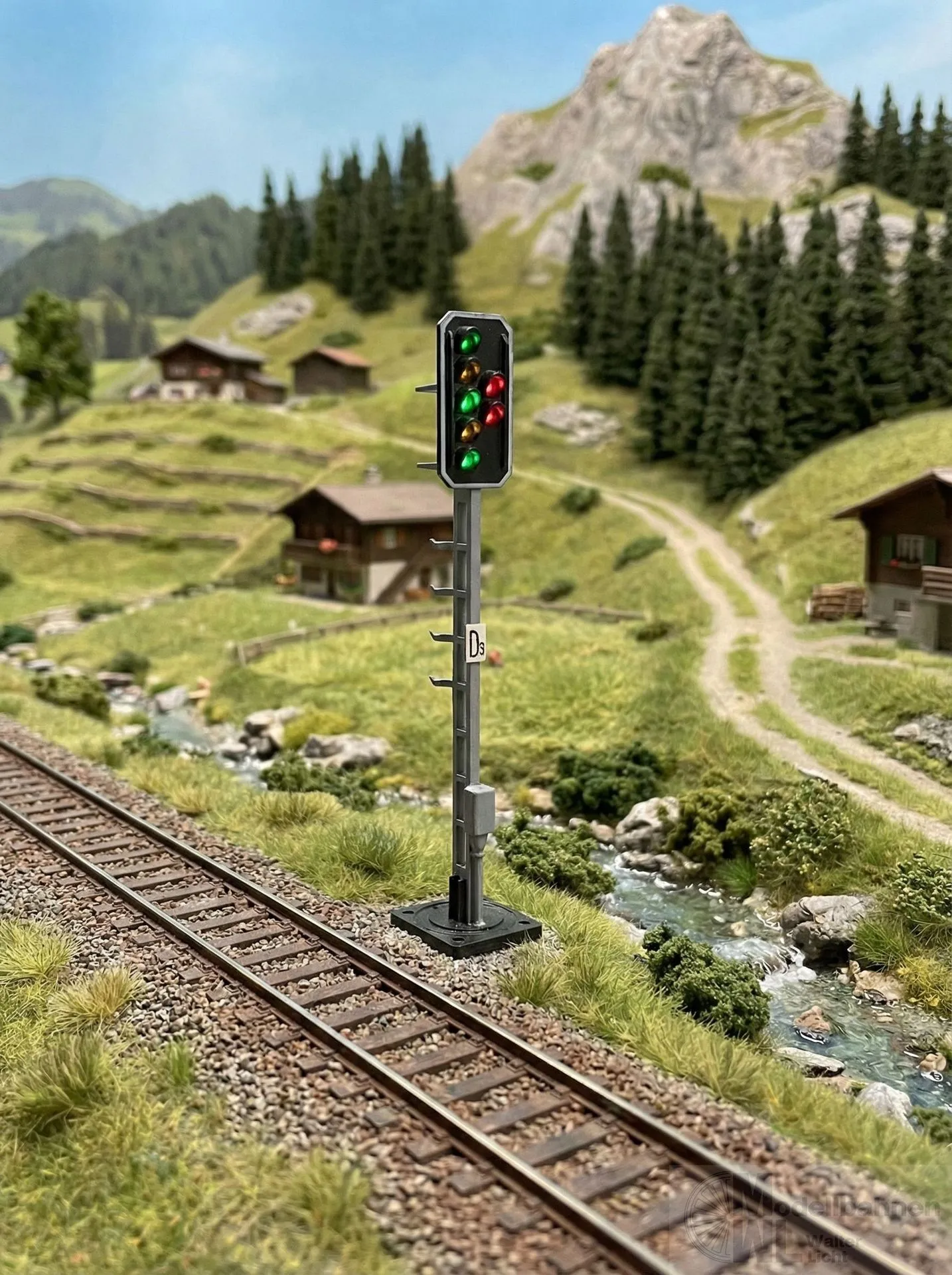 Viessmann 4647 - Licht-Ausfahrsignal SBB L H0 1:87