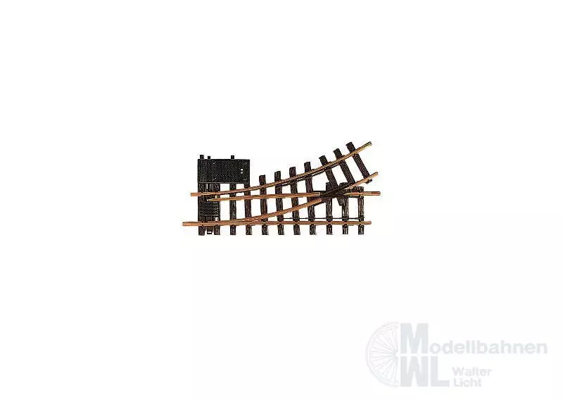 LGB 12150 - Weiche elektrisch links R1 30° Spur G 1:22,5