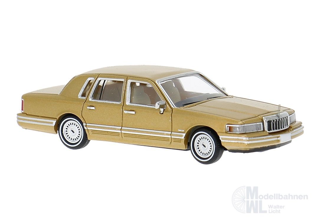 PCX-Models 870911 - Lincoln Town Car gold H0 1:87