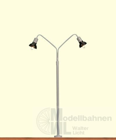 Brawa 84055 - Bogenleuchte zweifach mit Stecksockel LED H0 1:87 Brawa 84055 - Bogenleuchte zweifach mit Stecksockel LED H0 1:87