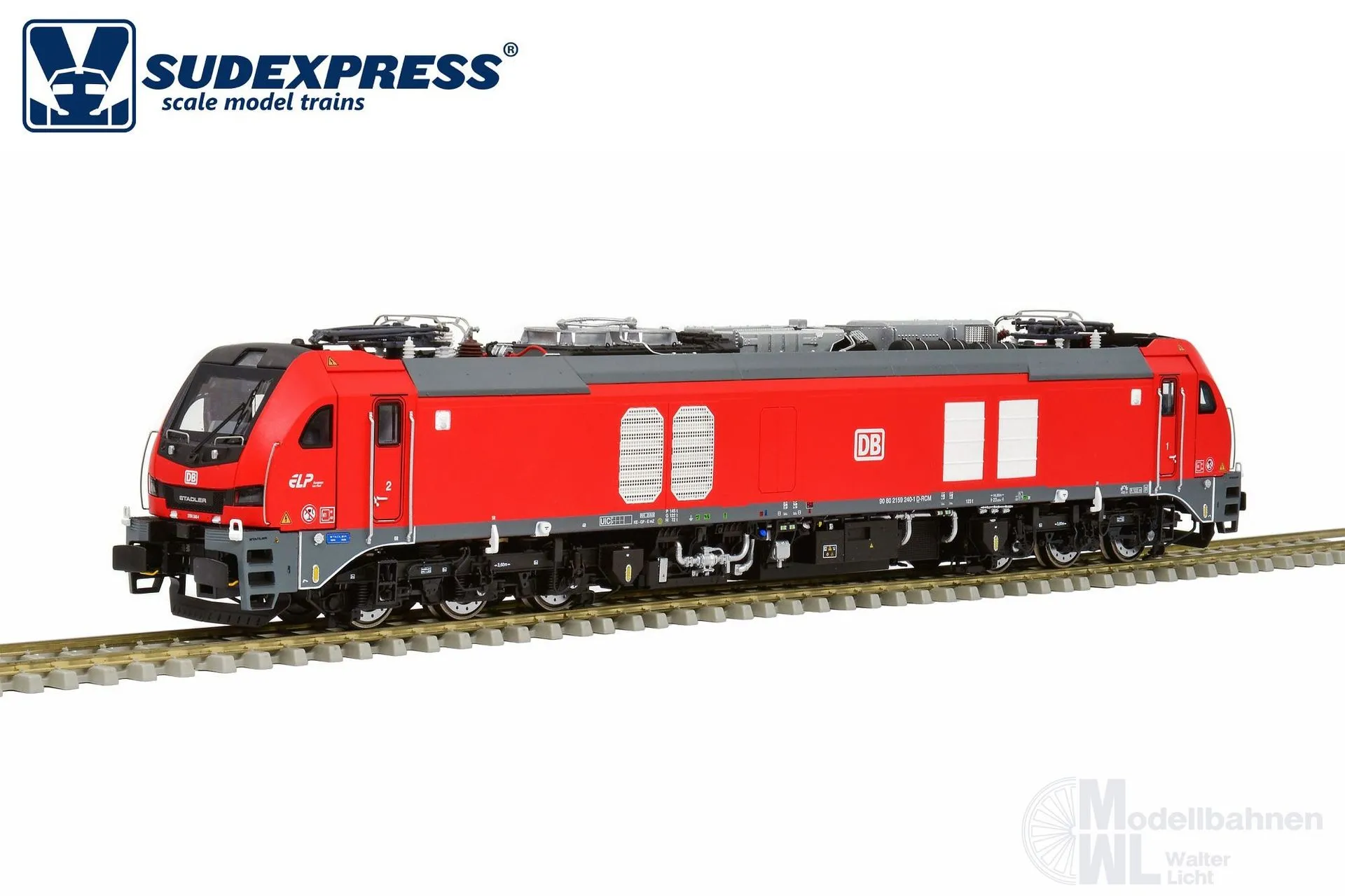 Sudexpress S1592409 - Zweikraftlok BR 159 240-1 EuroDual DB Cargo Ep.VI H0/WS Digital