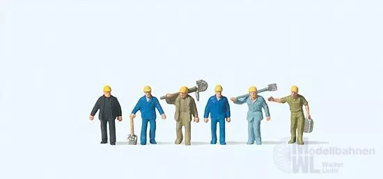 Preiser 79096 - Gleisbauarbeiter N 1:160