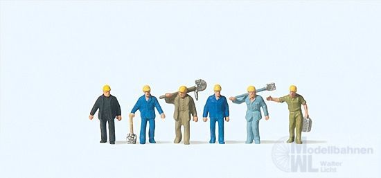 Preiser 79096 - Gleisbauarbeiter N 1:160