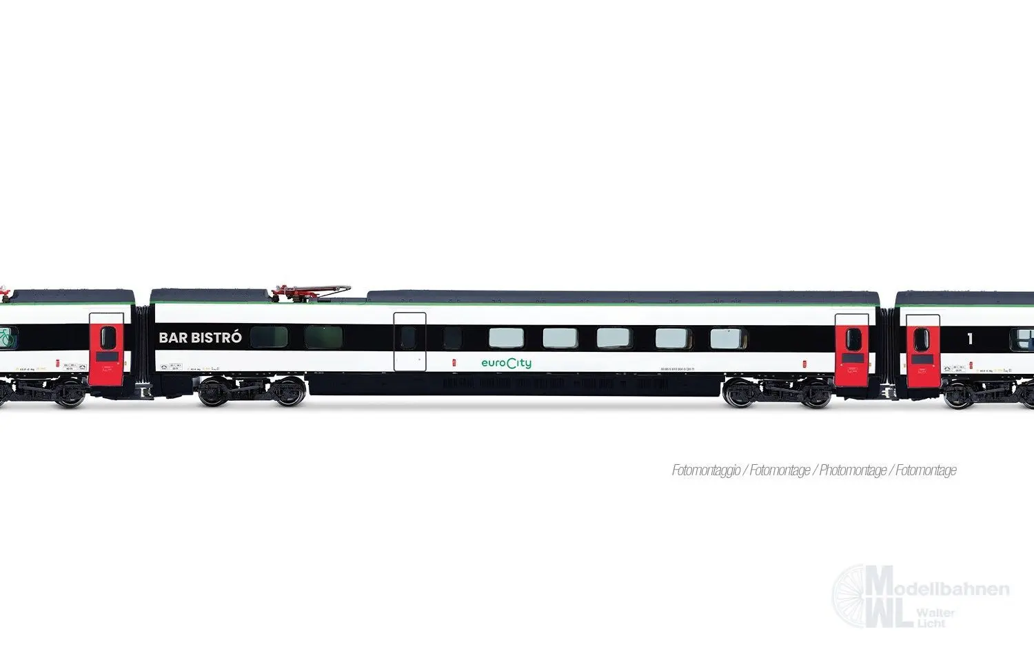 Lima 4689 - Ergänzungswagen Set ETR 610 FS Trenitalia Ep.VI 3.tlg. H0/GL