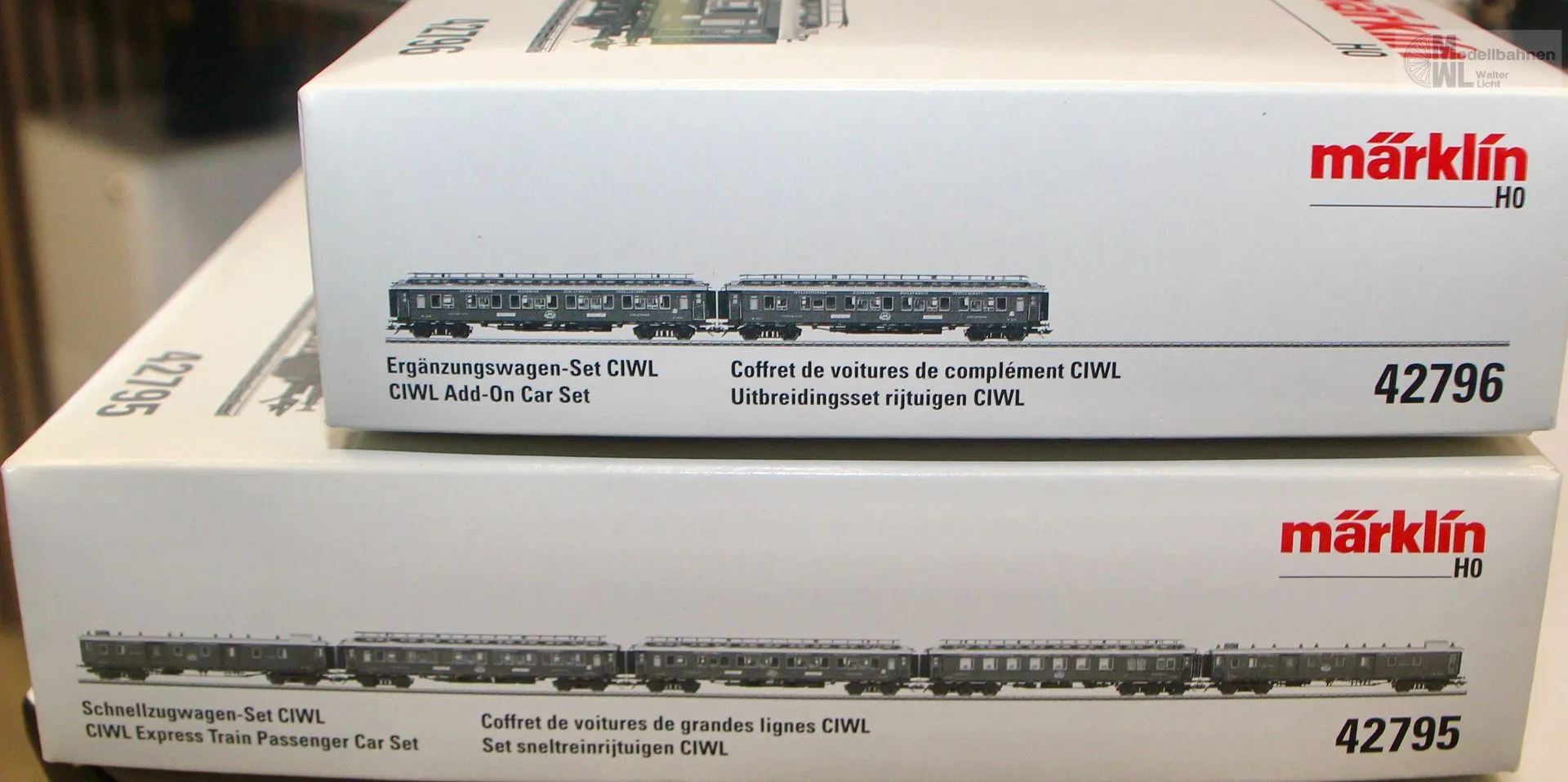 Märklin 42795 - MÄRKLIN - Wagen-Set Orient-Express CIWL Ep.II 5.tlg. H0/WS