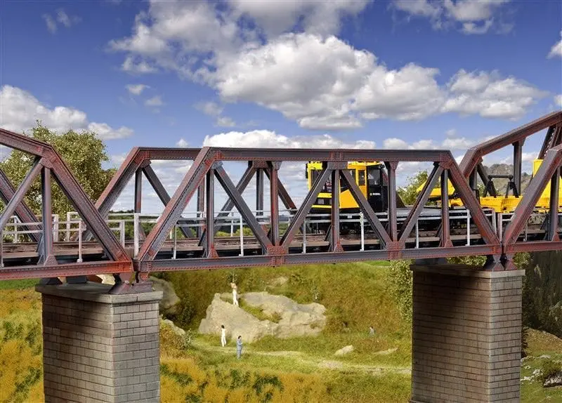 Kibri 39701 - Stahl-Vorflutbrücke eingleisig H0 1:87