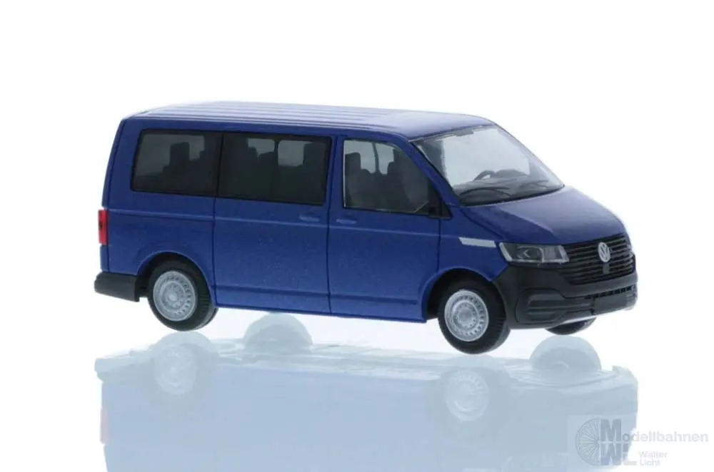 Rietze 11690 - Volkswagen T6.1 Bus KR ravennablau H0 1:87