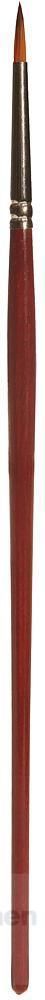 Faller 172106 - Rundpinsel mit brauner Spitze, synthetisch, Größe 2