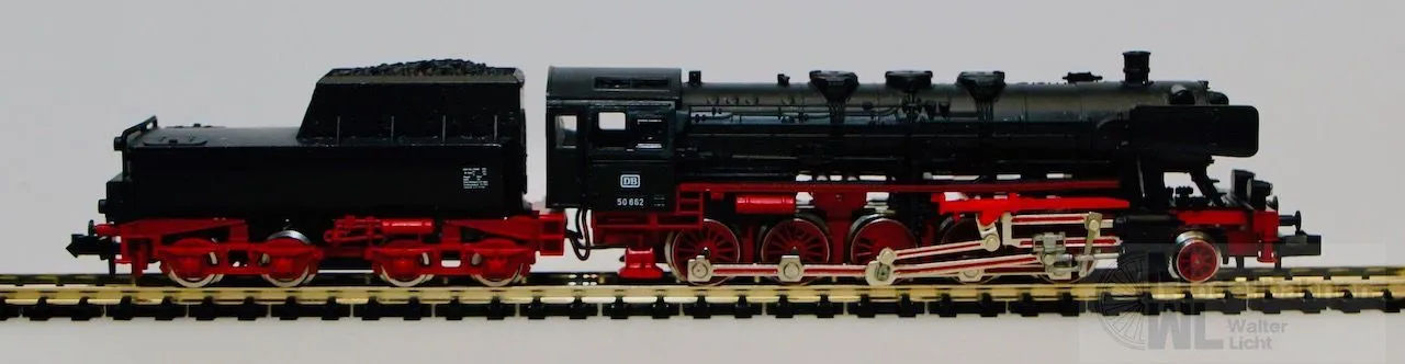Fleischmann 7025 - FLEISCHMANN - Dampflok BR 50 662 DB Ep.III mit Faulhabermotor N 1:160
