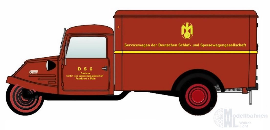 NPE NA88200 - Goliath GD 750 Kastenwagen DSG H0 1:87