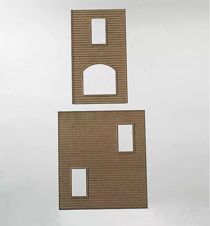 Piko 62810 - US-Holzhauswände SPUR G 1:22,5