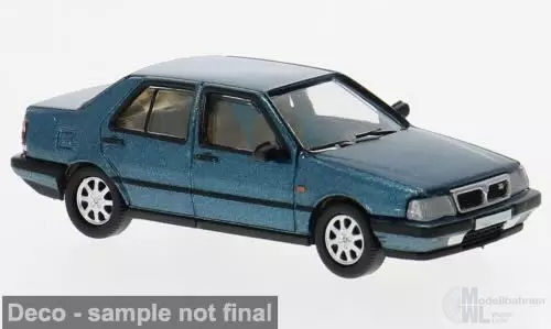 PCX-Models 870734 - Lancia Thema dunkeltürkis 1988 H0 1:87