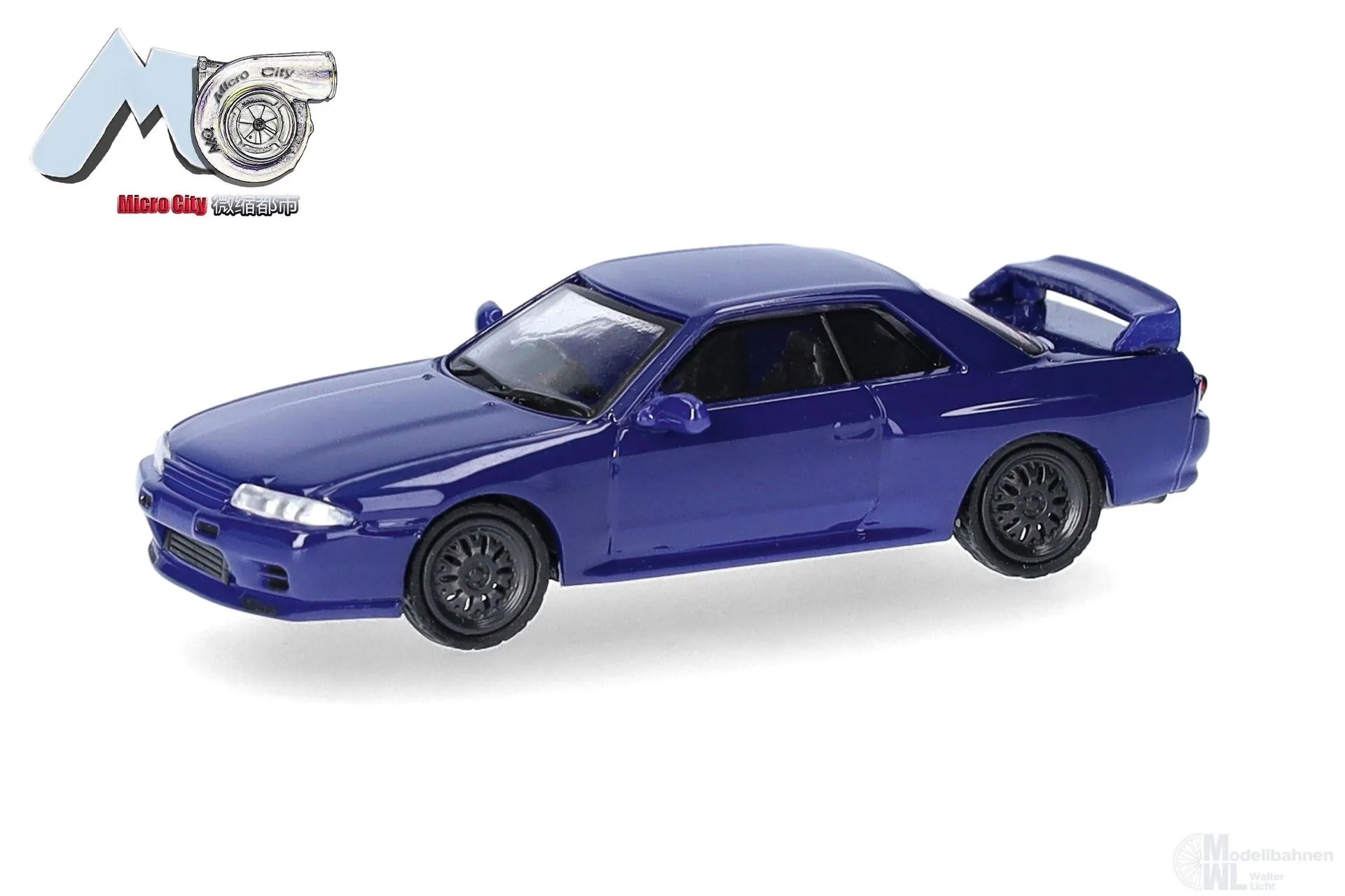Herpa 87MC000101 - Nissan Skyline GTR32 blau H0 1:87
