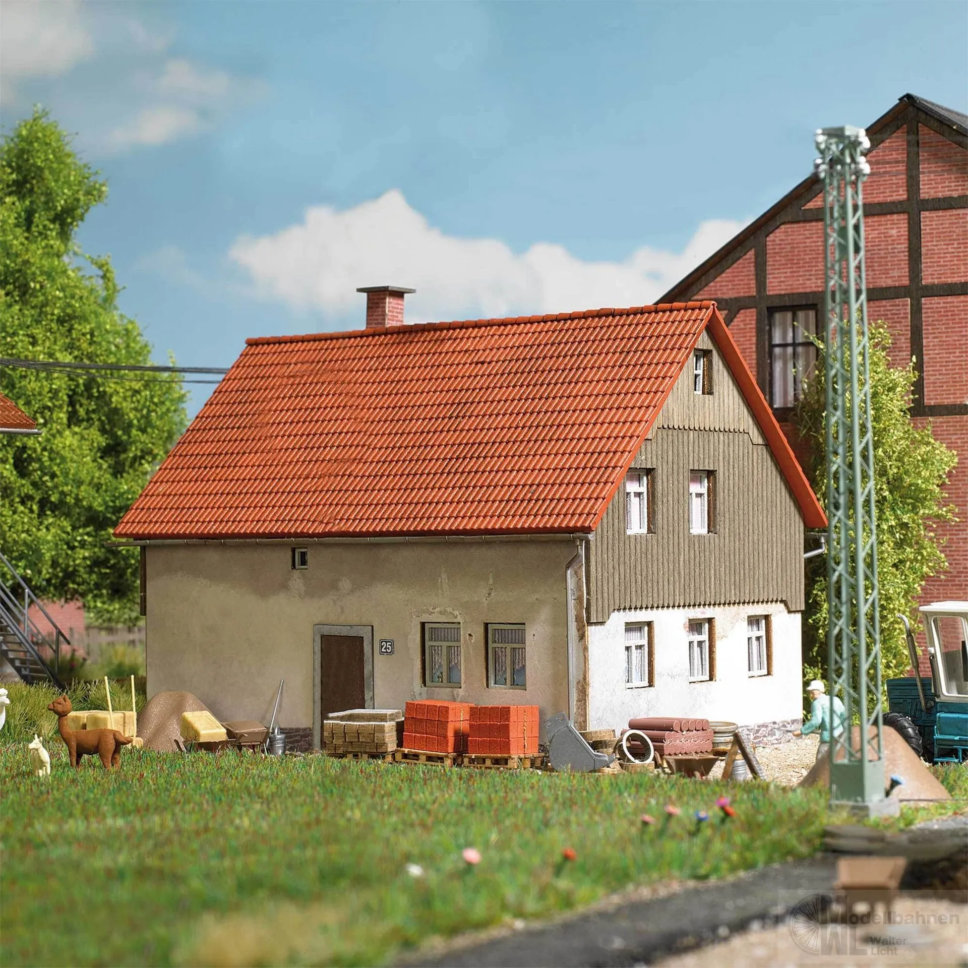Busch 1928 - Altes Wohnhaus H0 1:87