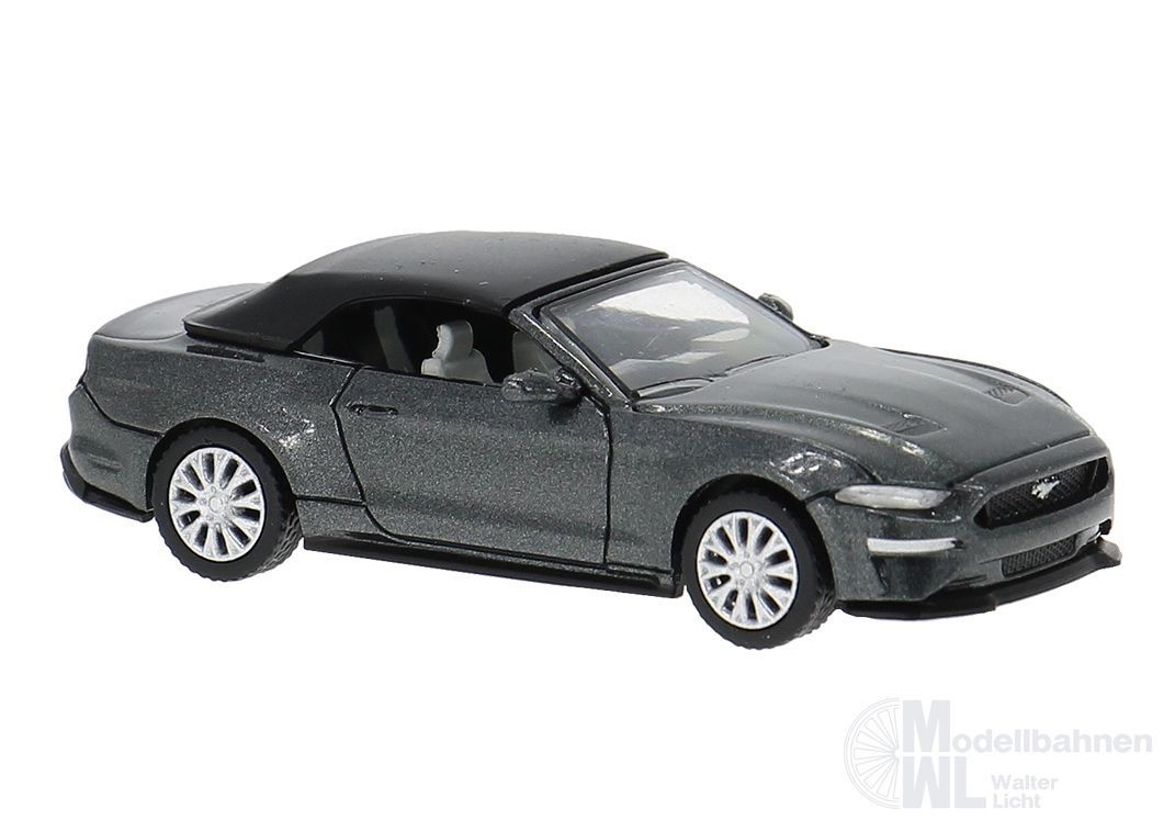 PCX-Models 870567 - Ford Mustang VI Cabriolet dunkelgrau 2020 H0 1:87 PCX-Models 870567 - Ford Mustang VI Cabriolet dunkelgrau 2020 H0 1:87
