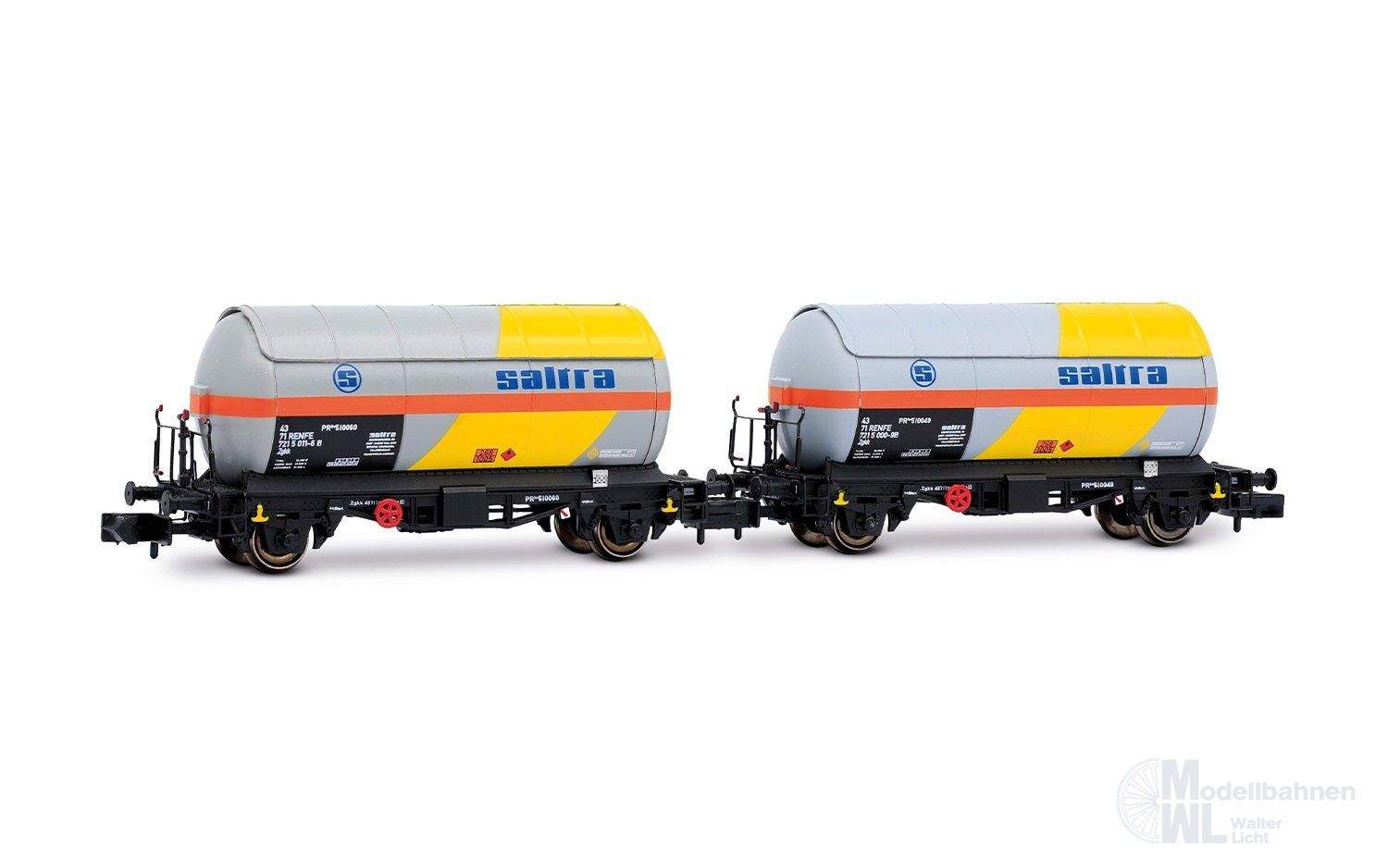 Arnold 6721 - Kesselwagen Set RENFE Ep.IV/V 2.tlg. N 1:160