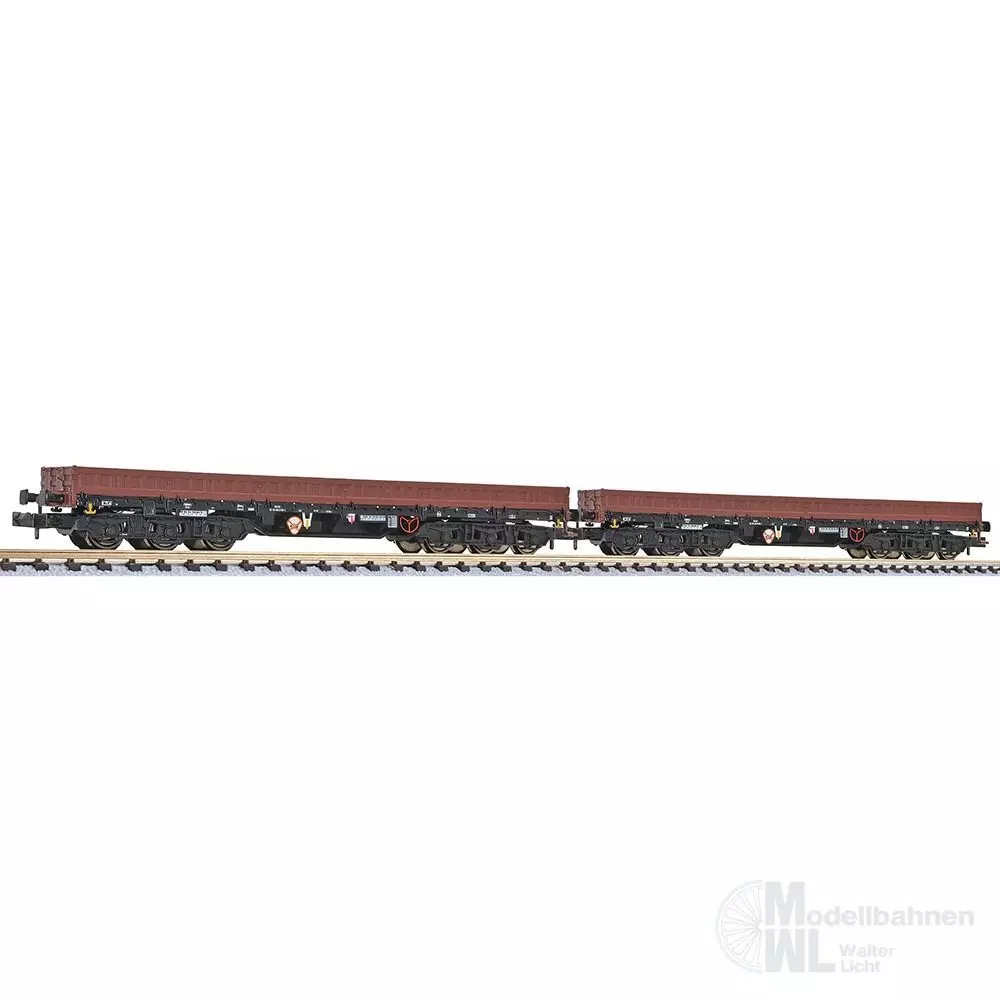 Liliput 260190 - Schwerlastwagen Set DR Ep.IV 2.tlg N 1:160