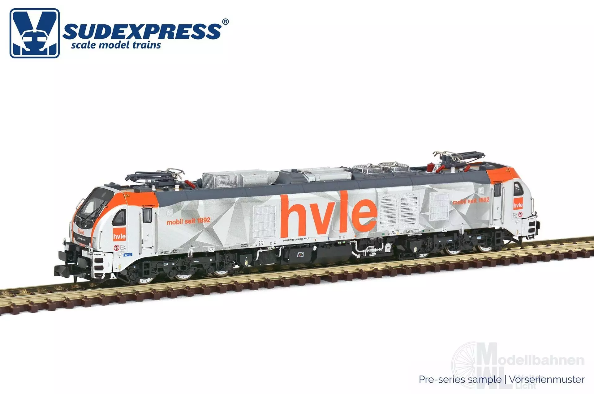 Sudexpress N1590031 - Zweikraftlok BR 159 / EuroDual HVLE Ep.VI N 1:160