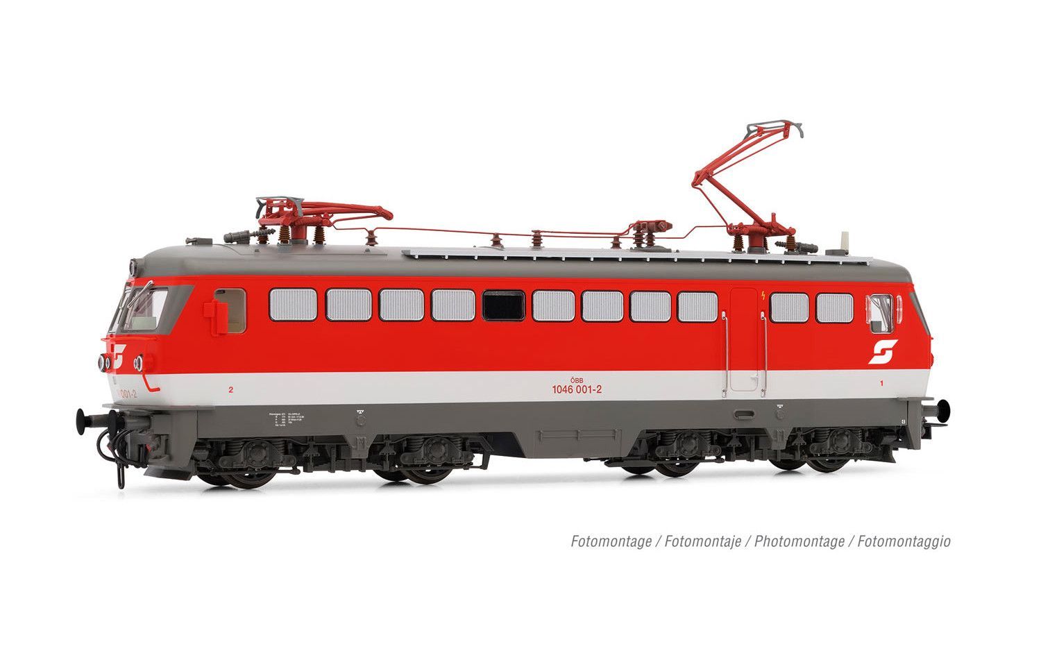 Rivarossi 2856 - E-Lok Reihe 1046 001-2 ÖBB Ep.V H0/GL