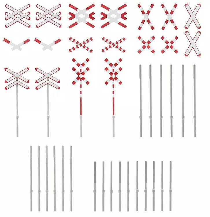 Faller 180949 - Internationale Andreaskreuze H0 1:87