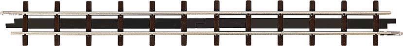 Busch 12305 - 2 Gleis gerade 133,2 mm H0 1:87