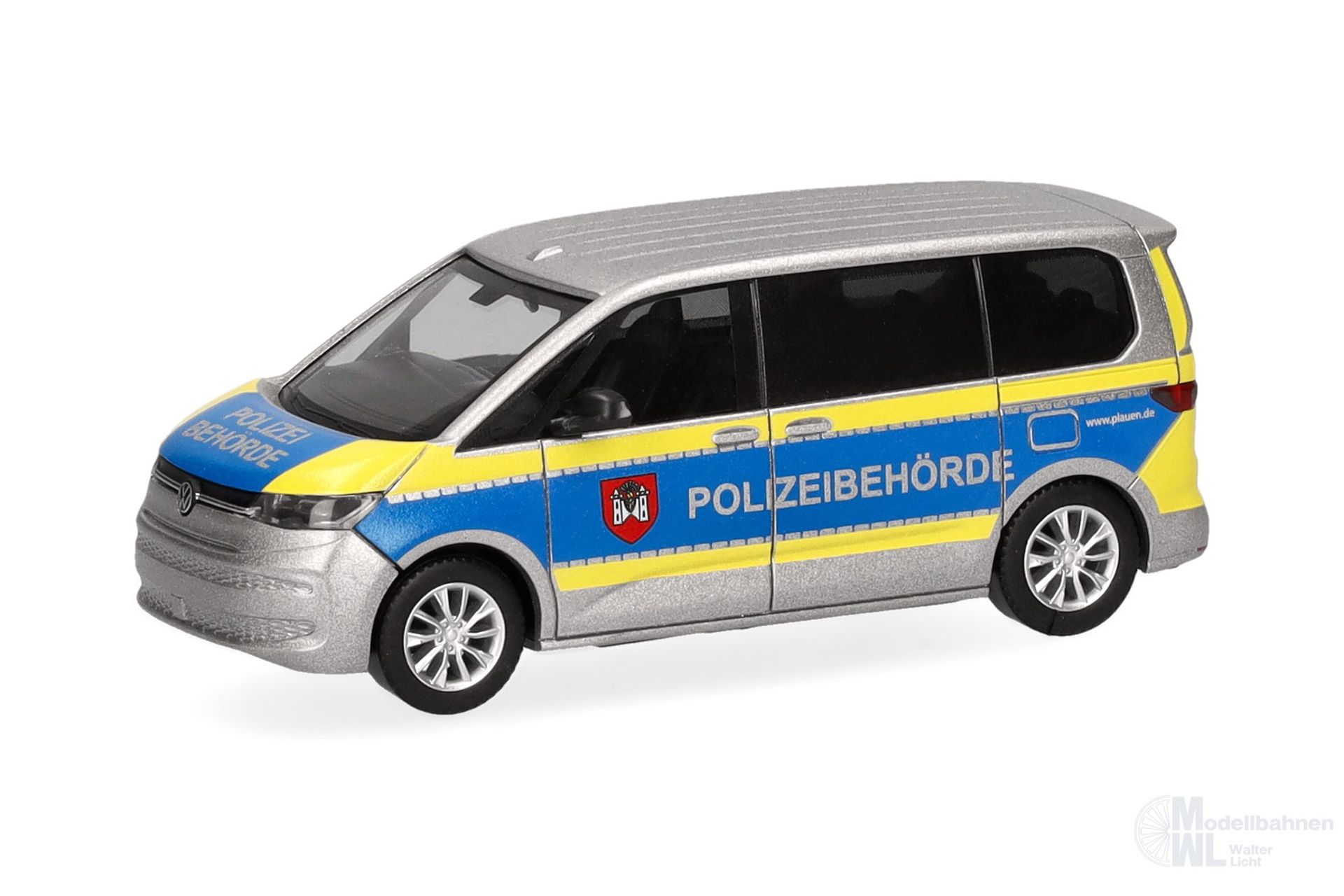 Herpa 098625 - VW Multivan Polizeibehörde Plauen H0 1:87