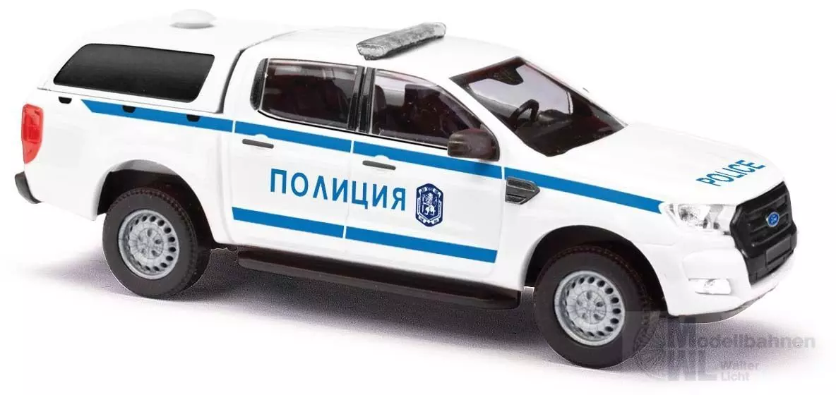 Busch 52832 - Ford Ranger Polizia Bulgarien H0 1:87