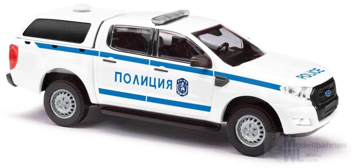 Busch 52832 - Ford Ranger Polizia Bulgarien H0 1:87