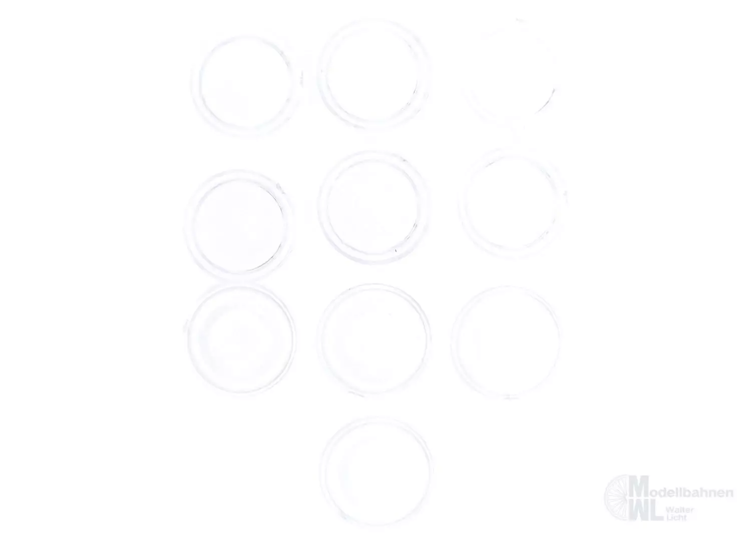Märklin Ersatzeile E123987 - ERSATZTEIL: Laternengläser oben   10 St