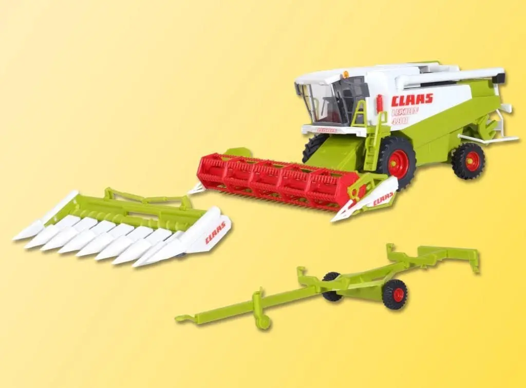 Kibri 12263 - CLAAS Mähdrescher mit Schneid- und Maisgebiss H0 1:87
