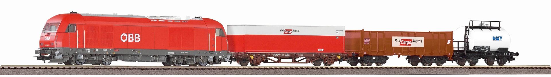 Piko 97948 - S-Set Güterzug Herkules ÖBB + 3 Güterwg. A-Gleis & B V