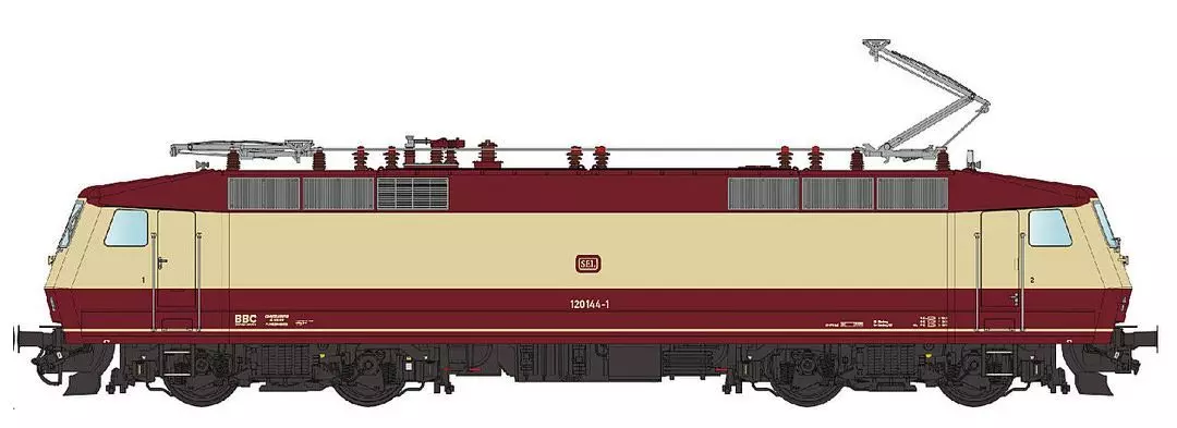 LS Models 16580AC - E-Lok BR 120 144 SEL Ep.VI H0/WS